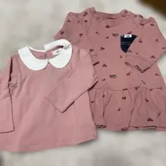 Buddy Lee チェリー柄 長袖Tシャツ 80