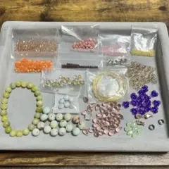 天然石、ビーズ、パーツ色々セット売り