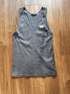【BURBERRY BLACK LABEL 】MENS グレー タンクトップ　Lのサムネイル