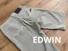 EDWIN エドウィン メンズハーフパンツ カーキ ベージュ W30