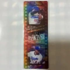 中日ドラゴンズ 名古屋最終章2025 フィルム風カード　細川&大野