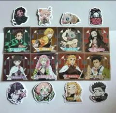 鬼滅の刃 シール烈伝4 竈門炭治郎 禰豆子 善逸 甘露寺蜜璃 カナヲ 伊之助 柱