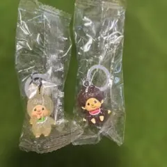 「2種セット」モンチッチ めじるしアクセサリー2