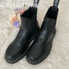 ドクターマーチン　ヴィンテージ2976ホワイトステッチ チェルシーブーツ