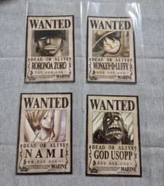 ワンピース 手配書 9枚セット ONE PIECE | Mercari