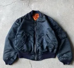 90s USA製 ALPHA MA-1 flight bomber jacket