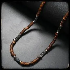 新品！ネックレス グレー　ボヘミアン ターコイズ インディアンジュエリー