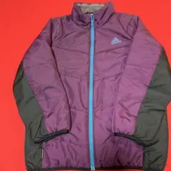 adidas ClimaProof ジャケット 紫/黒　サイズM