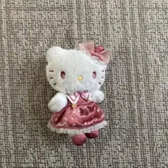 ハローキティ ぬいぐるみ ドレス約15センチ
