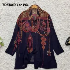 TOKUKO 1er VOL トクコプルミエヴォル 総柄シャツ ブラウスのサムネイル