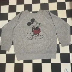 70s～80s USA製 ミッキーマウス ヴィンテージ スウェットトレーナー