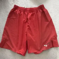MIZUNO ミズノ ハーフパンツ レッド スポーツウェア