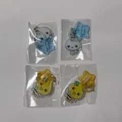 しずくちゃん アクリル めじるしチャーム みるみるちゃん ハニーちゃん4点セット
