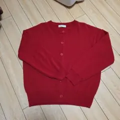 BBALJUNOCHO レッド カーディガン 6ボタン