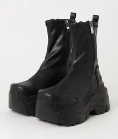 YOSUKE ストレッチブーツ 厚底ブーツ スニーカーブーツ 4460080