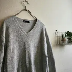 b11 美品 Zero/トルネードマート 長袖ニット セーター グレー/L