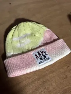 A BATHING APE スター ニット帽 ビーニー ブルー Bapesta - メルカリ