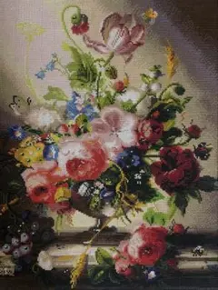 大ゴッホ展 夜のカフェテラス 野の花とバラのある静物 複製画 ミニフレーム 大ゴッホ展 夜のカフェテラス 野の花とバラのある静物 複製画 ミニ