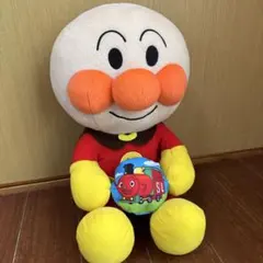 あんぱんまん　大きめ　ぬいぐるみ