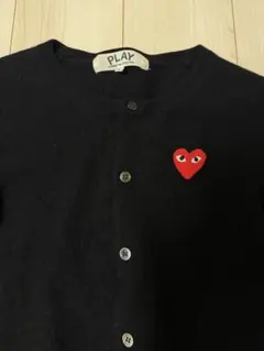 PLAY COMME des GARCONS カーディガン ブラック Lのサムネイル