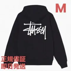 ❗️期間限定SALE❗️ステューシー ベーシック ジップ フーディ ブラックM