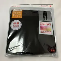 ユニクロ　HEATTECH コットン レギンス M ブラック