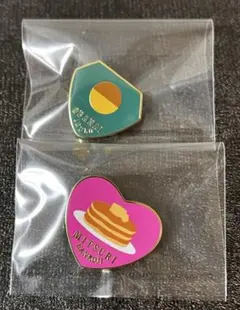 鬼滅の刃 柱展 コレクションピンズ 伊黒小芭内 甘露寺蜜璃