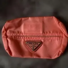 PRADA サーモンピンクティッシュケース イタリア製のサムネイル