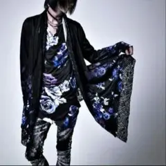 civarize V系　ロック 　　ドレープ　花柄　　カーディガンq　タグのサムネイル