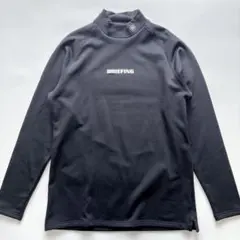 極美品 ブリーフィング 25AW ウォームハイネック L 黒 BRG253M50 極美品 ブリーフィング 25AW ウォームハイネック L 黒 BRG253M50
