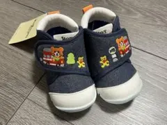 【新品未使用】ミキハウス ネイビー ファーストシューズ 11.5cm
