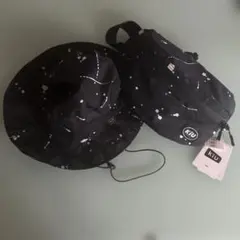 KIIU 防水ウエストポーチとハットセット