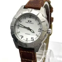 TIME FORCE タイムフォース 時計 革ベルト ベルトブラウン