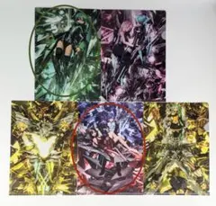 Happyくじ★TYPE-01☆初音ミク★クリアファイル☆2枚セット★A5サイズ