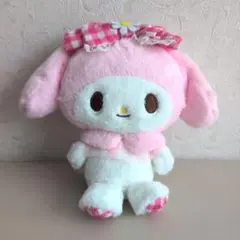 サンリオ　ギンガムエンジェル　マイメロディ　ぬいぐるみ　ナカジマコーポレーション