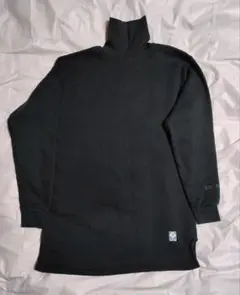 DISCUS ハイネック ブラック スウェット 米国製 90年代