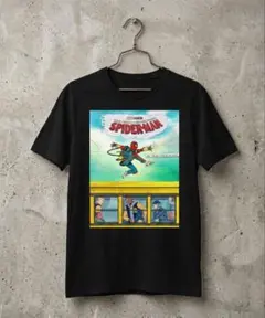 スパイダーマン ブランドニューデイ Tシャツ ブラック ミセス 大森