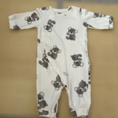 【美品】ジェラートピケ　gelato piqueコアラツーウェイオールロンパース