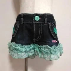 SALE⭐ EARTH MAGIC デニムショートpt 140