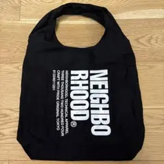 NEIGHBORHOOD ロゴ トートバッグ ブラックのサムネイル