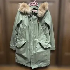 アーバンリサーチ　ファー付きモッズコート