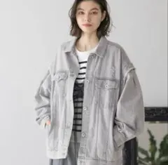 niko and... 2WAYデニムジャケット