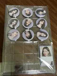 「TWICE」アルバム『#TWICE3』メンバー別缶バッジ＆トレーディングカード