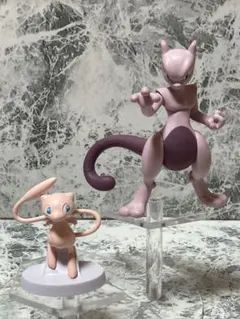 ポケモンモンコレ　フィギュアNo.1204（ミュウ・ミュウツー　セット②）