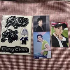 straykidsスキズ バンチャン トレカ FCくじ　ステッカー シール