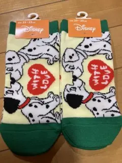 靴下 ソックス　101匹わんちゃん 新品 2足セット