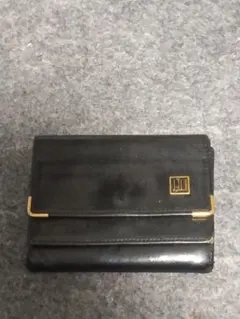 dunhill ダンヒル 三つ折財布 ブラック レザーのサムネイル