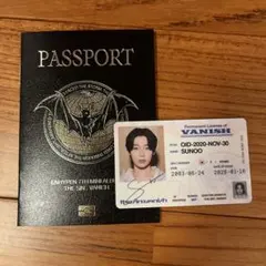 ENHYPEN THE:SIN VANISH IDカード＆パスポート　ソヌ