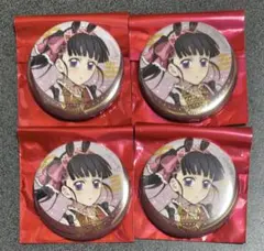 鬼滅の刃 干支2026 午年 箔押し缶バッジ 栗花落カナヲ