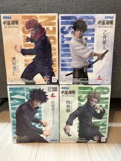 ラウンドワン呪術廻戦 5th anniversary フィギュア 4種セット - メルカリ